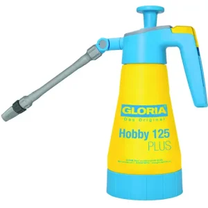 GLORIA AZIJNZUURBESTENDIGE HANDDRUKSPUIT HOBBY 125 PLUS Laatste Versie