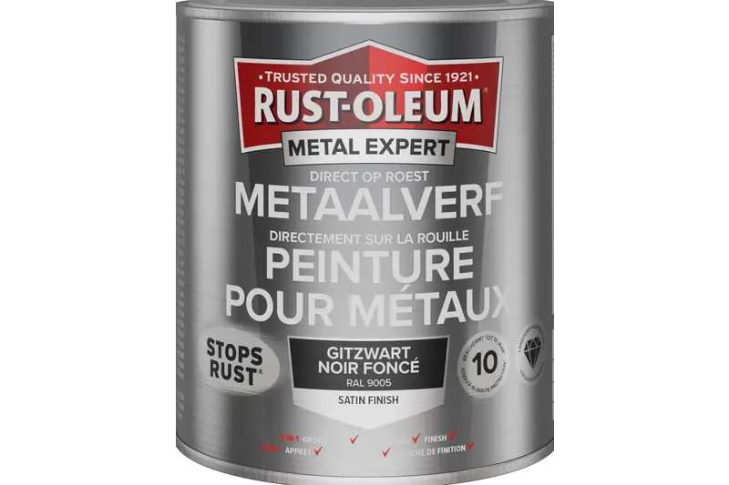 Laatste Kans RUST-OLEUM METAL EXPERT METAALVERF DIRECT OP ROEST ZIJDEGLANS