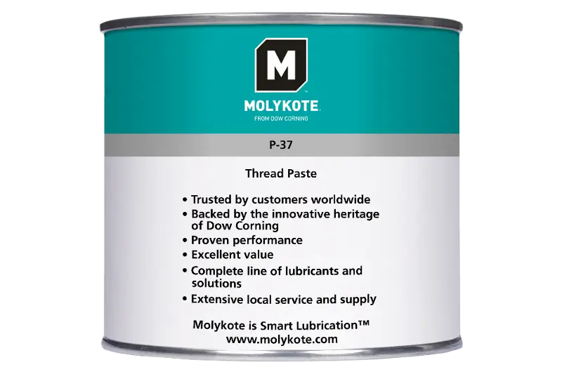 MOLYKOTE P-37 SCHROEFDRAADPASTA ANTI SEIZE Op = Op