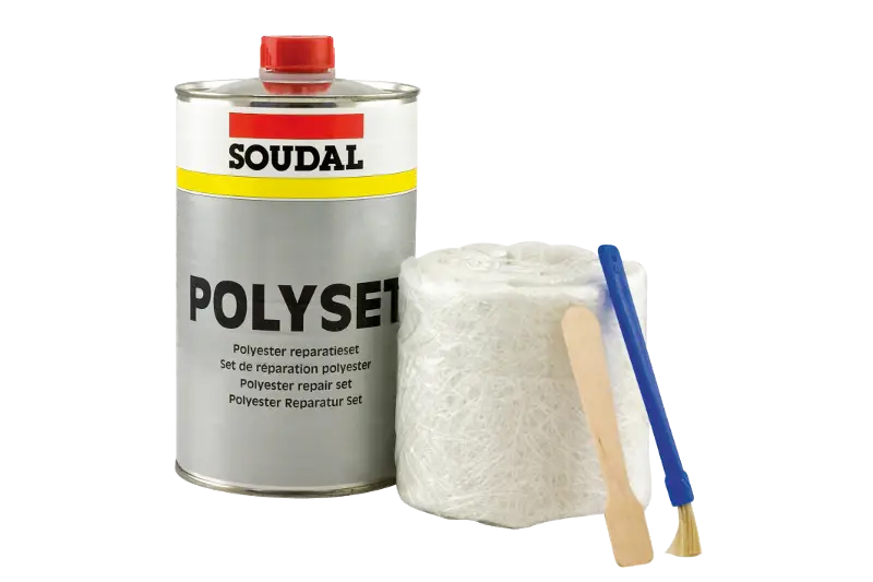 Bestel Nu SOUDAL POLYESTER REPARATIESET