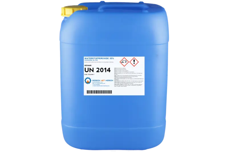 Aanbieding WATERSTOFPEROXIDE FOODGRADE 35%