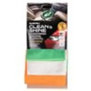 TURTLE WAX MICROVEZELDOEKEN CLEAN & SHINE 3 STUKS Actieprijs