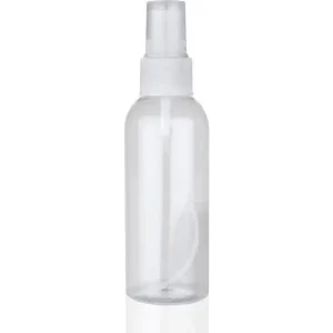 Premium 100 ML TRANSPARANTE PET FLES MET VERSTUIVER