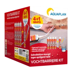 Meest Verkocht AQUAPLAN VOCHTBARRIERE KIT 4+1