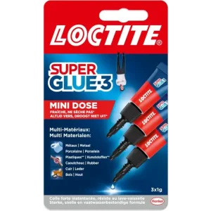 Tijdelijk Beschikbaar LOCTITE SECONDELIJM SG-3 MINITRIO