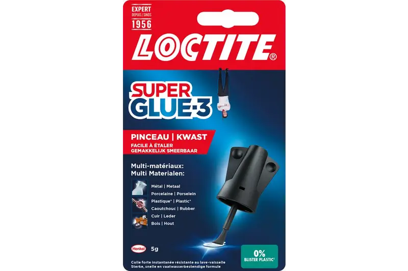 LOCTITE SECONDELIJM EASY BRUSH Weekendaanbieding
