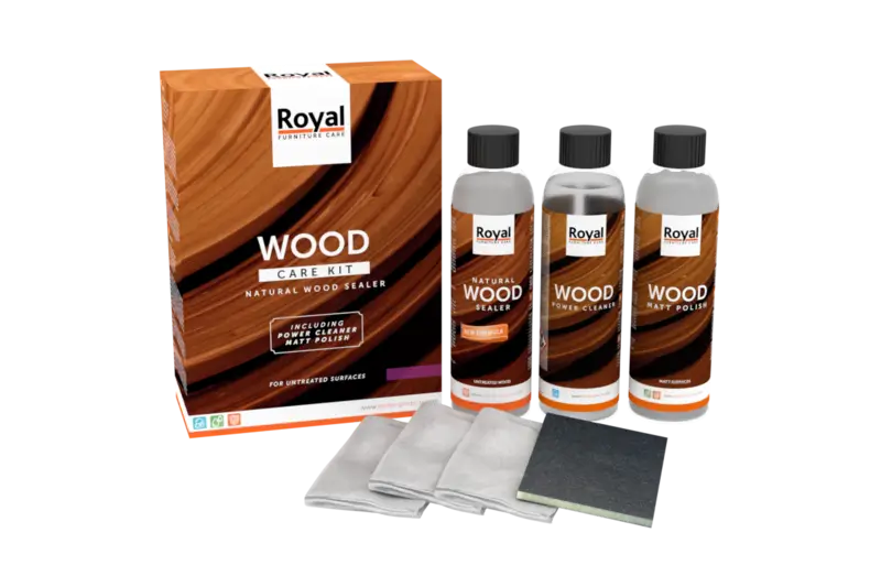 ROYAL WOOD CARE KIT NATURAL WOOD SEALER Laatste Kans