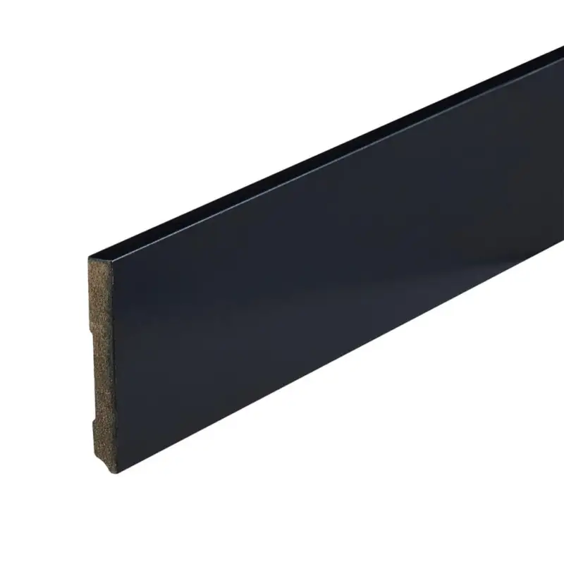 Actieprijs CO-PRO GELAKTE PLINT AMSTERDAM ZWART RAL 9005 90X12