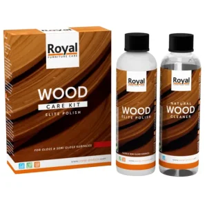 Hete Deal ROYAL ELITE POLISH WOOD CARE KIT + CLEANER