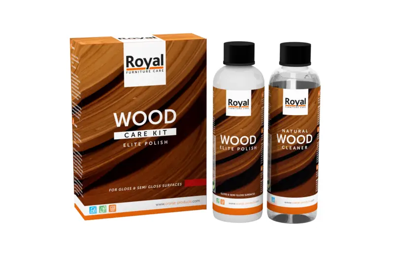 Hete Deal ROYAL ELITE POLISH WOOD CARE KIT + CLEANER