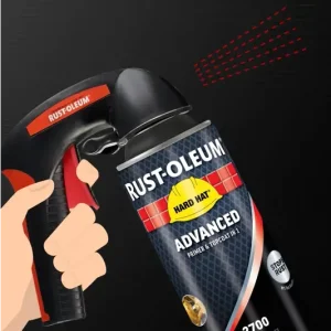 Populair RUST-OLEUM COMFORTGRIP UNIVERSEEL SPUITPISTOOL 1 STUK, ZWART, BLISTER