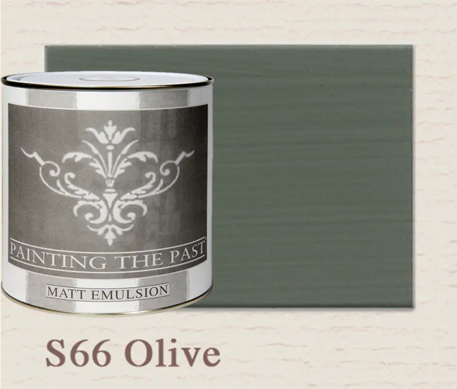 Painting The Past Matt Emulsion Olive S66 Seizoensaanbieding