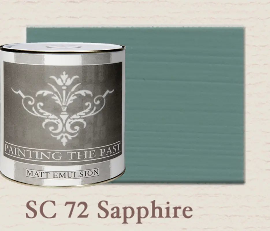Shop Nu Painting The Past Matt Emulsion Sapphire SC72