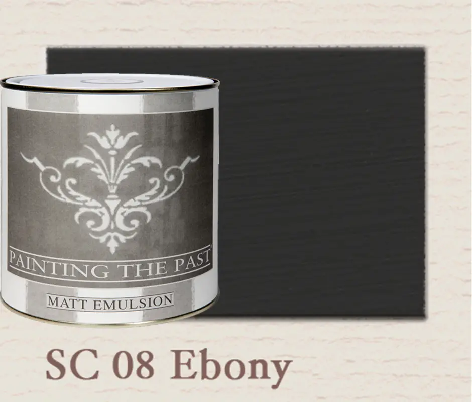Painting The Past Matt Emulsion Ebony SC08 Uitverkoop