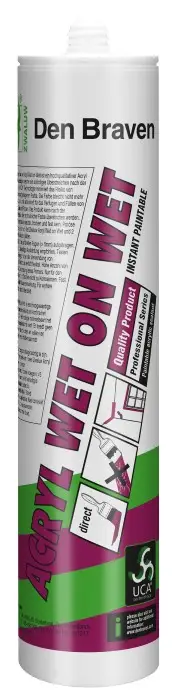 Den Braven Acryl Kit Wet On Wet Koker 310 ml Meest Verkocht