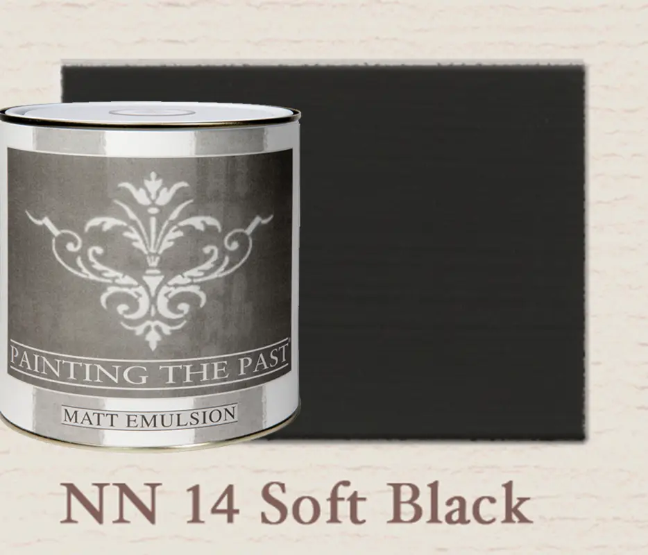 Painting The Past Matt Emulsion Soft Black NN14 Koop Vandaag
