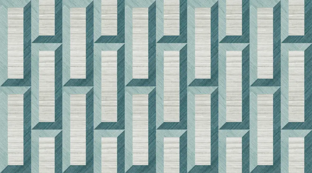 Shop Nu Arte Marqueterie Biseau Turquoise Teal