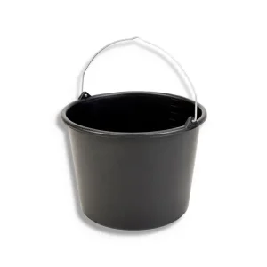 Bouwemmer 12L Zwart Koop Online