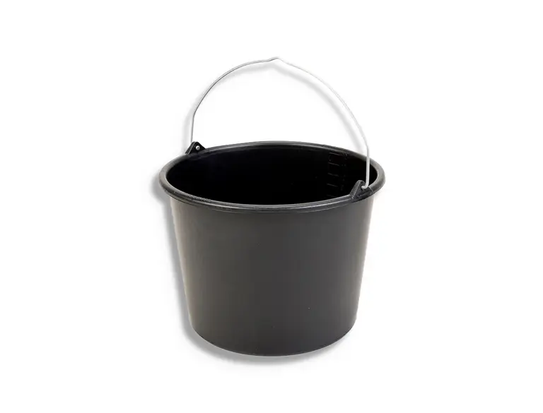 Bouwemmer 12L Zwart Koop Online
