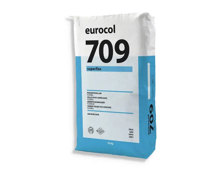 Lijm Eurocol 709 Superflex Grijs 25 Kg Laatste Versie