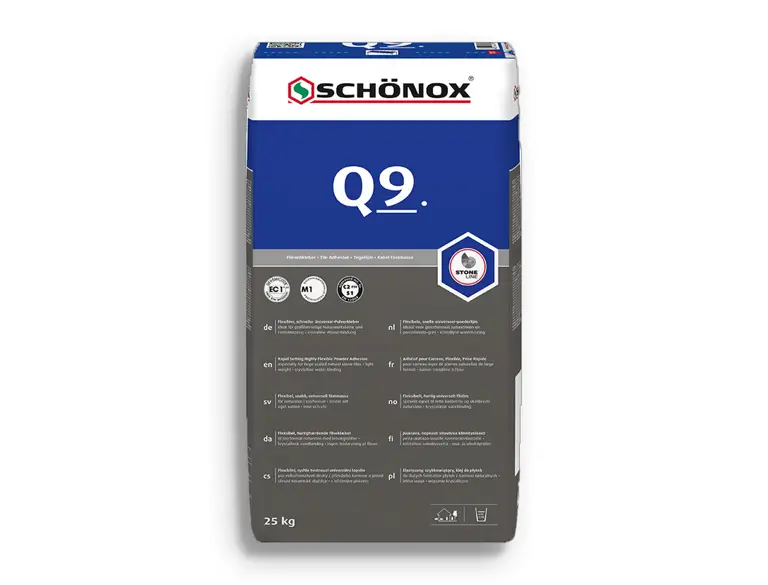 Fabrieksprijs Lijm Schonox Q9 W zak 5 kg
