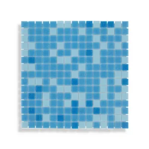 Betaalbaar mozaiek Blauw 32.2 x 32.2