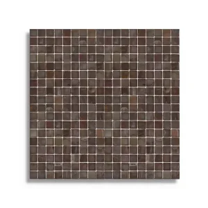 Actieprijs mozaiek Bruin 29.5 x 29.5
