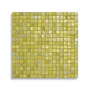Populair mozaiek Geel 29.5 x 29.5