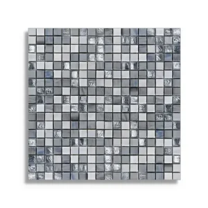 mozaiek Grijs 29.6 x 29.6 Aanbieding