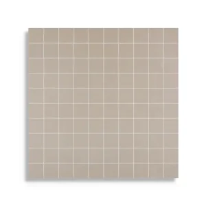 Mozaiek Piet Boon Te x tur Taupe Mat (3 x 3) 30 x 30 Seizoensaanbieding