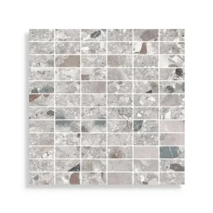Flitsaanbieding Mozaiek vtwonen Composite Grey Brow Mozaiek (2,4 x 4,8) 30 x 30