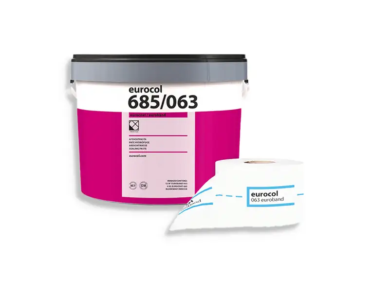 Oppervlaktebehandeling Eurocol 685 Coat 4 Kg Incl 12 M¹ 063 Band Gereduceerde Prijs