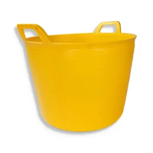 Tijdelijk Beschikbaar Rubi Plastic Mand Geel Nr.3 40L