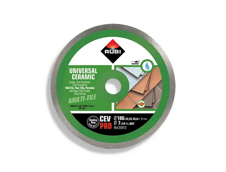 Tegelgereedschap Rubi Cev 180 Pro Zaagblad Korting
