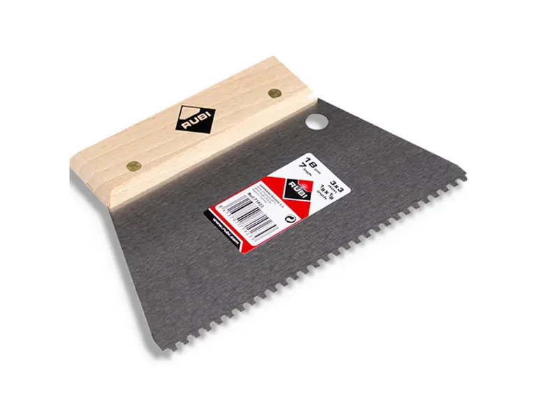 Tegelgereedschap Rubi Eenv Lijmspaan 18Cm 3x3Mm Ht Grp Lage Prijs