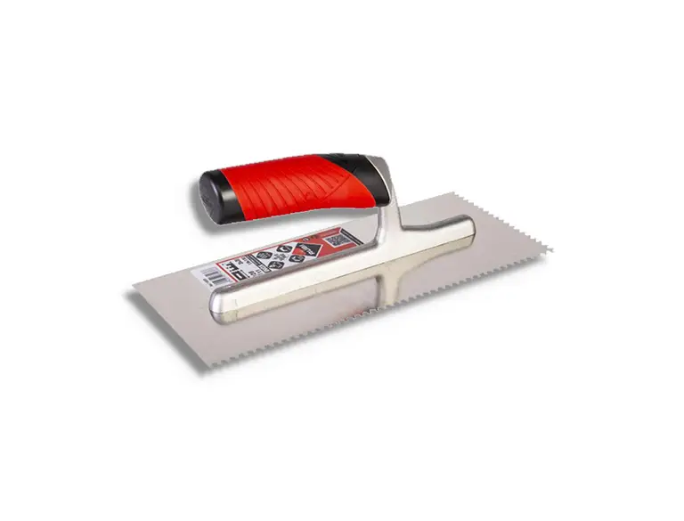 Premium Tegelgereedschap Rubi Lijmspaan Roestvrij 28Cm 3x3Mm