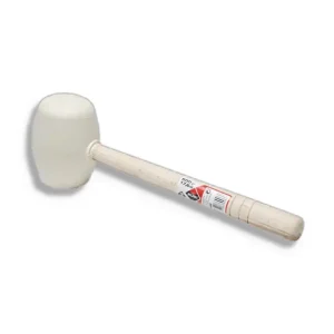 Premium Tegelgereedschap Rubi Rubber Hamer Wit 500 Gr Rond
