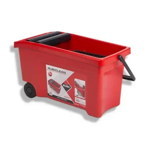 Op = Op Tegelgereedschap Rubi Wasboy Rubiclean Op Wielen