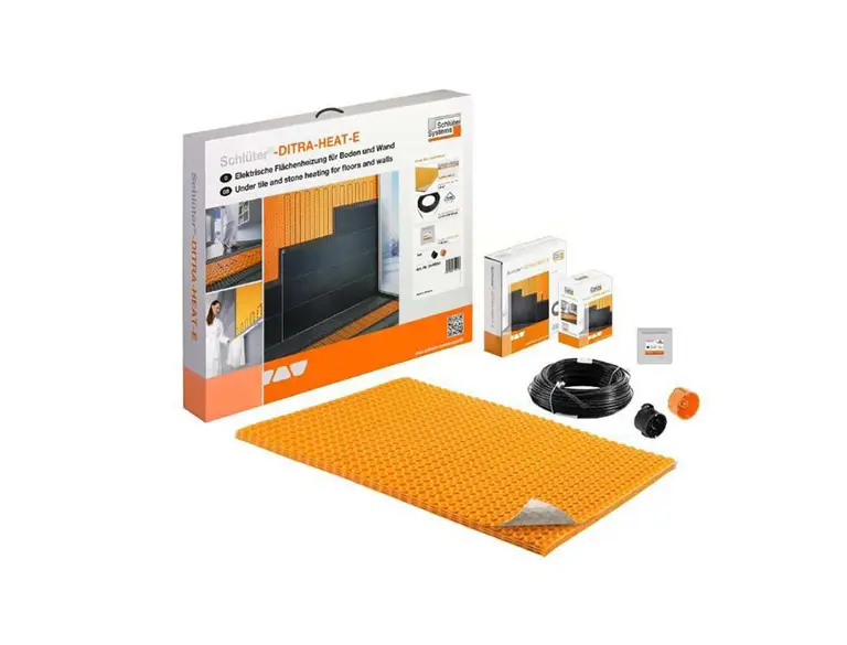 Vloerverwarming Schluter Ditra-Heat-E-Duo S1 - 1,6-1,1 M2 Hoge Kwaliteit