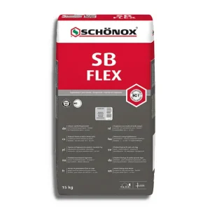 Voegmiddel Schonox SB Flex Grijs Zak 15 Kg Seizoensaanbieding