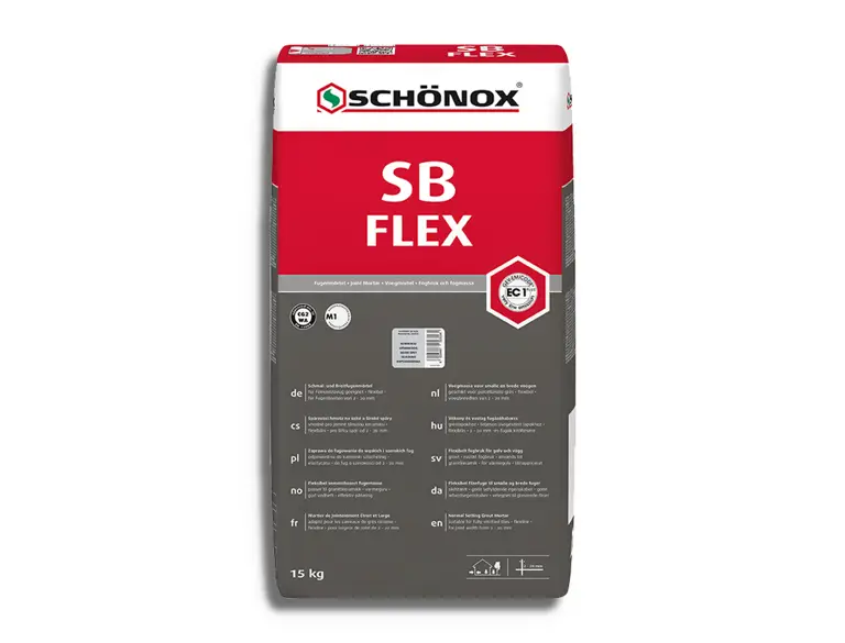 Voegmiddel Schonox SB Flex Grijs Zak 15 Kg Seizoensaanbieding