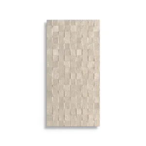 Wandtegel Aleluia Piazen Cubik Ivory 30 x 60 Uitverkoop