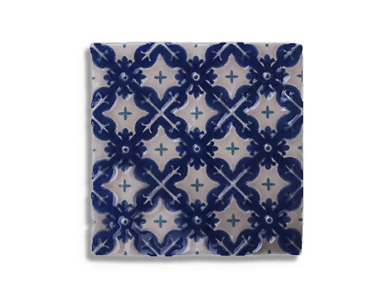 Betrouwbaar wandtegel Blauw 13 x 13