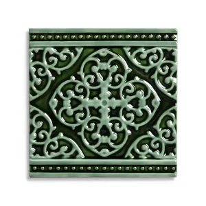 Superprijs wandtegel Groen 15.2 x 15.2