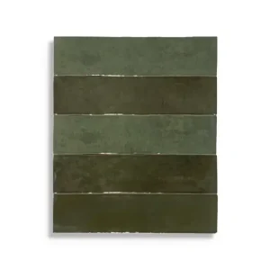 Korting wandtegel Groen 6.2 x 25