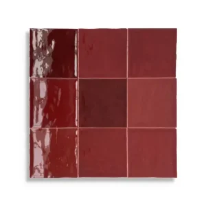 Nu Kopen wandtegel Rood 10 x 10