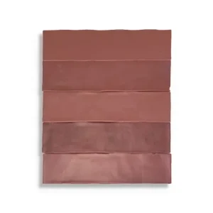 wandtegel Rood 6.2 x 25 Gratis Retour
