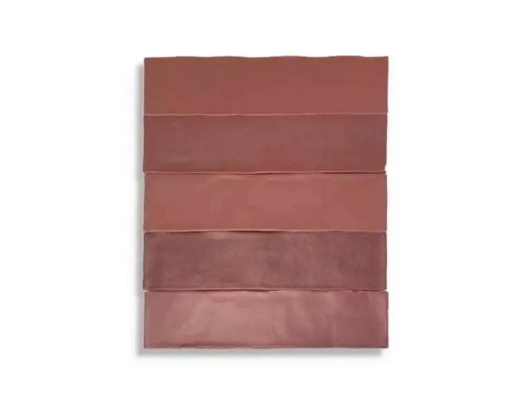 wandtegel Rood 6.2 x 25 Gratis Retour