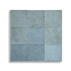 Gratis Retour wandtegel Turquoise 10 x 10