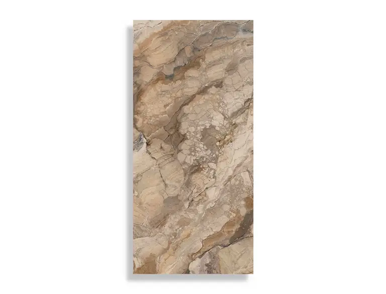 Premium xxl tegel Brons 120 x 260